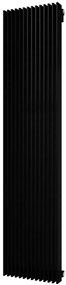 Plieger Antika Retto designradiator verticaal middenaansluiting 1800x415mm 1556W zwart