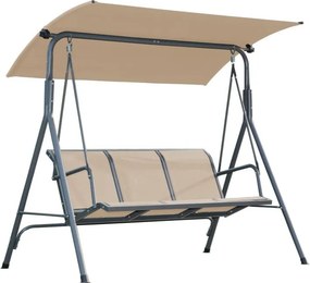 Florence Garden Point metalen tuinschommel beige