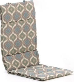Dunne tuinkussen | Bruin | Katoen/Polyester | Madison | 125x50cm | Kees Smit Tuinmeubelen