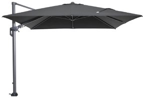 Garden Impressions Hawaii zweefparasol 300x300 cm - frame carbon black - doek zwart