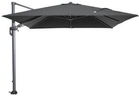 Garden Impressions Hawaii zweefparasol 300x300 cm - frame carbon black - doek zwart