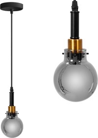 Hanglamp APP1124-1CP Zwart Goud