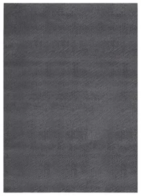 vidaXL Vloerkleed wasbaar zacht shaggy anti-slip 120x170 cm antraciet