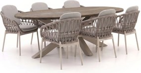 Diningset Bellagio | 6 personen | Tuinset teakhout | 7-delig | Kees Smit Tuinmeubelen