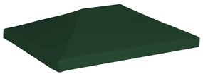 vidaXL Prieeldak 310 g/m² 4x3 m groen