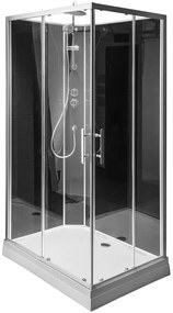 Aqualine Granvik complete douchecabine 120x80x215cm