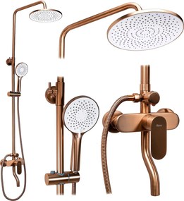 Doucheset REA DROP Brush Copper