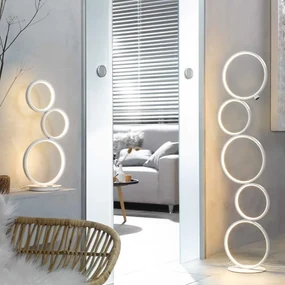 Wofi Vloerlamp VIKA LED 29 W wit