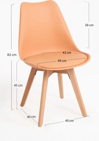 Set 4 Synk Basic Stoelen