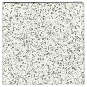 Terre d'Azur Terrazzo vloertegel 20x20cm wit