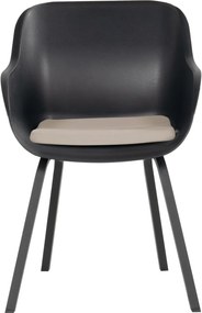 Hartman Le Soleil Element dining armstoel - Carbon black/Black