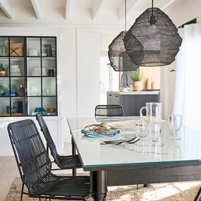 Hanglamp in ijzergaasØ40 cm, Mita
