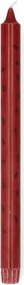 Dinerkaars, rood met takjes, 30 cm