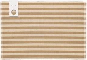 Katoenen/juten placemats Statement, 2-delig