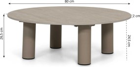 Loungeset tuin  Aluminium Zand/Beige  Lifestyle Garden Furniture Elanio