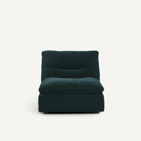 Modulaire fauteuil van chenillefluweel, Giuliano