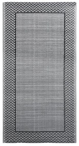 vidaXL Buitenkleed 80x150 cm PP grijs