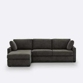 Hoekslaapbank van structuurstof Comfort BULTEX®, Timor