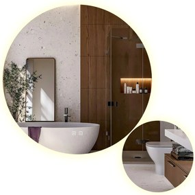 LED Spiegel R-8040 80cm + 40cm