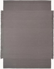 Handgeweven laagpolig wollen vloerkleed Silent