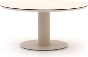 Tuin eettafel Bellagio | Rond | Tuintafel Travertin | Ø150cm | 6 personen | Kees Smit Tuinmeubelen