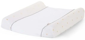 CHILDHOME Kussensloop stippen jersey en badstof goudkleurig