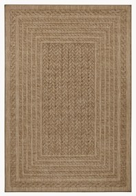 Binnen- & buitentapijt Limonero in jute-look