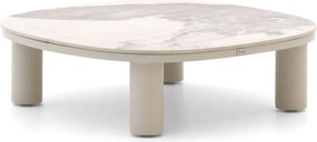 Loungetafel Bellagio  | Vierkant  | Tuintafel Sintered stone | 90x90cm | Kees Smit Tuinmeubelen
