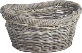 Practo Home mand rotan ovaal Rotan - Haardaccessoires - 43x58x29cm