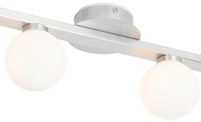 Buitenlamp Moderne plafondlamp staal IP44 4-lichts - Cederic Modern G9 IP44 Buitenverlichting
