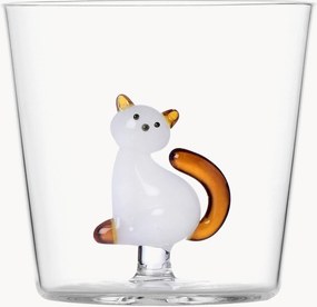 Handgemaakt glas Tabby Cat van borosilicaatglas