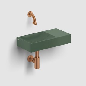 Clou Kaldur inbouw fonteinkraan 7.5cm brons geborsteld PVD