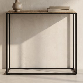 Metallic Sidetable Antiek Brons - 75 X 25cm.