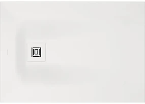 Duravit Sustano Douchebak - 100x70x3cm - Rechthoek - DuraSolid Wit mat 720272740000000