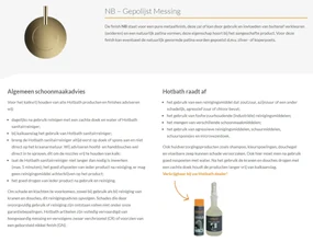 Hotbath Cobber Inbouw Thermostaat Afbouwdeel Gepolijst Messing CB009