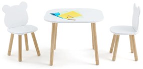 Ensemble kindertafel en 2 stoelen, Ancelme