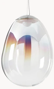 Mondgeblazen dimbare LED hanglamp Stellar Nebula, in verschillende formaten