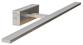 Wandlamp staal 62 cm incl. LED IP44 - Jerre