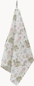 Linnen theedoek White Botany