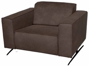 Fauteuil - Lambada - leer Colorado bruin 04