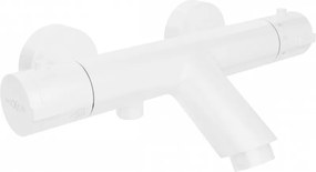 Mexen Kai thermostatische badkraan, wit - 77300-20