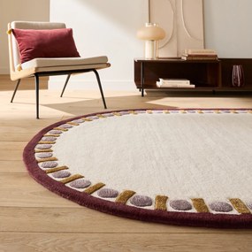 Ovaal vloerkleed, 87% wol, VLADA