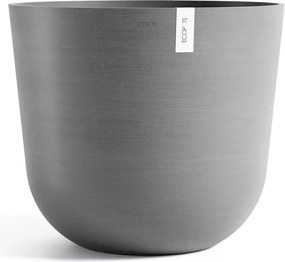 Ecopots bloempot Oslo 75 - Rond - Grey -Ø75 x H65 cm
