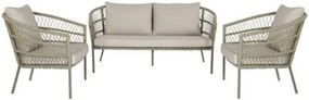 The Outsider Stoel-bank Loungeset - Rennes - Aluminium Rope - Antraciet - The Outsider