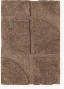 Pluizig hoog-laag vloerkleed Jade