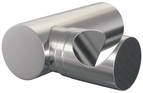 Brauer Stripe thermostatische badkraan met wandhouder en staafhanddouche RVS geborsteld PVD