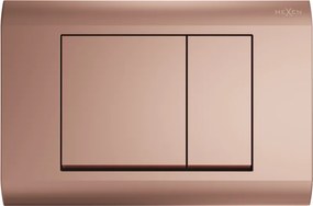 Mexen Fenix 01 spoelknop, roze goud - 600105