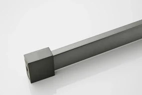 Saniclear Modern Iron profielloze inloopdouche 80x200 verouderd ijzer - gunmetal