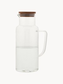 Waterkaraf Jarro met bamboe deksel, 1 L