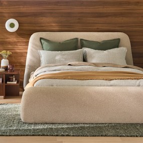 Beddensprei in gewassen linnen, Linange